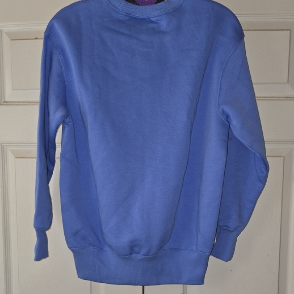 Nike Men's Crewneck in Sky Blue - Picture 6 of 7